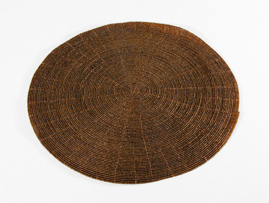 SOTTOPIATTI ROTONDI IN PERLINE CM 30 - Image 4