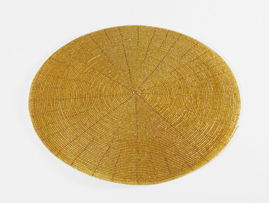 SOTTOPIATTI ROTONDI IN PERLINE CM 30 - Image 7