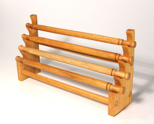 ESPOSITORE PER ANELLI 4 TUBI IN LEGNO - Image 3