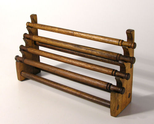 ESPOSITORE PER ANELLI 4 TUBI IN LEGNO - Image 2