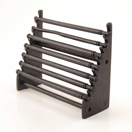 ESPOSITORE PER ANELLI 7 TUBI IN LEGNO - Image 4