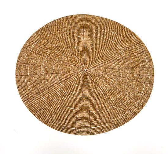 SOTTOPIATTI ROTONDI IN PERLINE CM 30 - Image 15