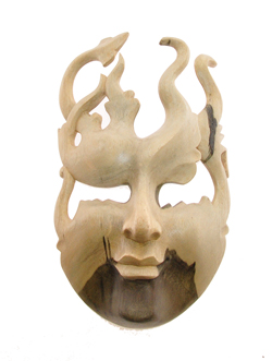 MASCHERA FUOCO 25 CM