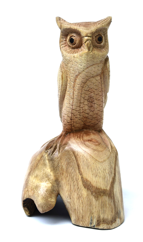 GUFO SU LEGNO PARASSITATO CM 10 - Image 2