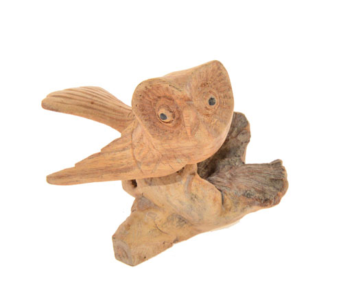 GUFO SU LEGNO PARASSITATO CM 10 - Image 3