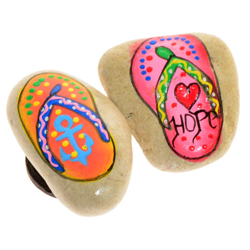 CALAMITA SASSO BIANCO MOTIF SANDALI - Image 3