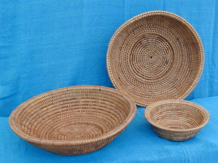 CIOTOLONE PORTAFRUTTA IN RATTAN CM 35 - Image 3