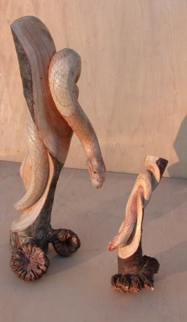 SERPENTE SU TRONCO PARASSITATO CM 50 - Image 2