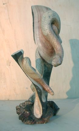 SERPENTE SU TRONCO PARASSITATO CM 50 - Image 6