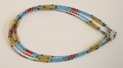 COLLARINI CON PERLINE E BAMBOO 1 FILO - Image 8