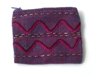 PORTAMONETINE IN COTONE CON RICAMO CM 8X6 - Image 7