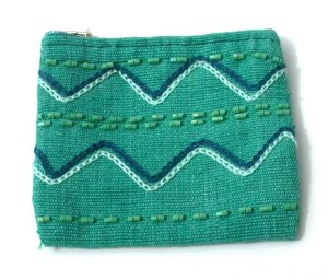 PORTAMONETINE IN COTONE CON RICAMO CM 8X6 - Image 8