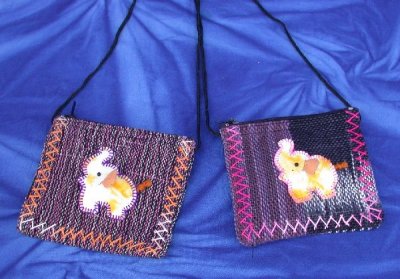 PORTAMONETINE JEANS CON CERNIERA