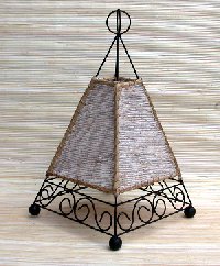 LAMPADA PIRAMIDE AKAR WANGI FULL CM 35