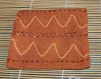 PORTAMONETINE IN COTONE CON RICAMO CM 8X6