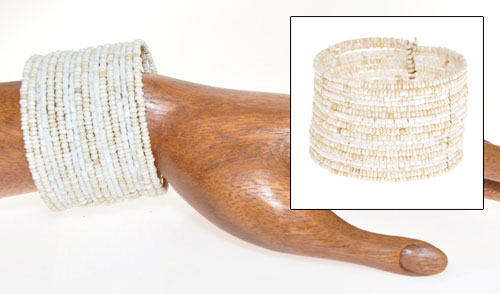 BRACCIALETTI RIGIDI CON PERLINE 18 FILI - Image 12