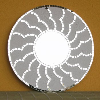 SPECCHIO MOSAICO CM 30 SFONDO BIANCO B1 - Image 3