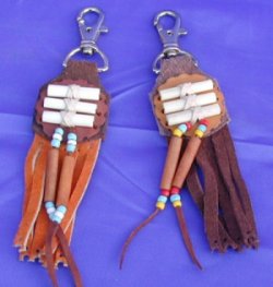 PORTACHIAVI OSSO INDIANI AMERICA 4 FILI