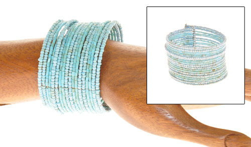 BRACCIALETTI RIGIDI CON PERLINE 18 FILI - Image 15