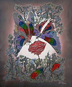 BATIK FARFALLE AUTORE KUSUMA CM 75X90