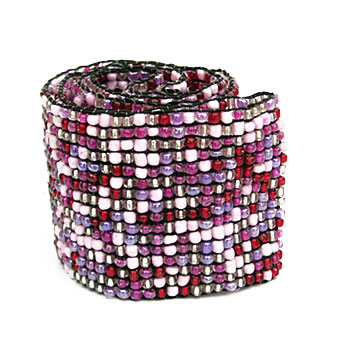 CINTURA PERLINE ELASTICA 17 FILI CM 6 - Image 7