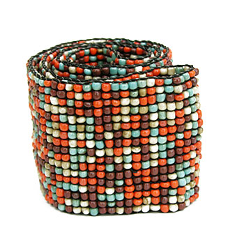 CINTURA PERLINE ELASTICA 17 FILI CM 6 - Image 8