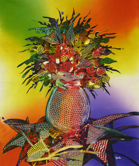 BATIK FIORI AUTORE CIPTO CM 75X90 - Image 2