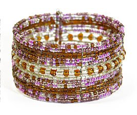 BRACCIALI RIGIDI CON PERLINE 15 FILI - Image 4