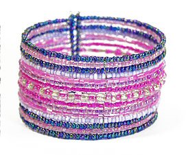 BRACCIALI RIGIDI CON PERLINE 15 FILI - Image 6