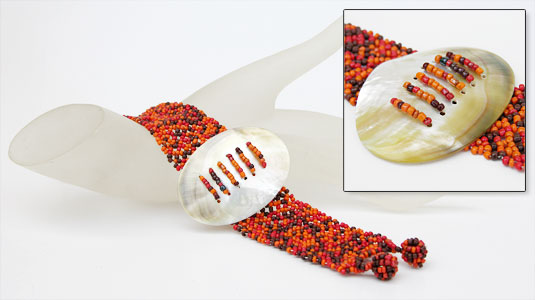 BRACCIALI PERLINE PEPESALE MADREPERLA OVALE - Image 8