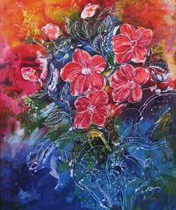 BATIK FIORI AUTORE H.AGUNG CM 75X90