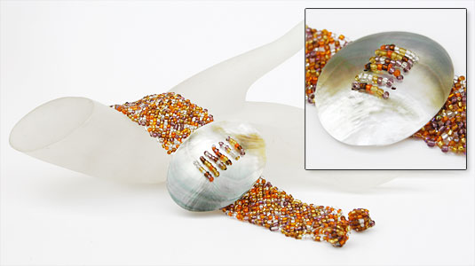 BRACCIALI PERLINE PEPESALE MADREPERLA OVALE - Image 9