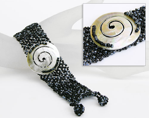 BRACCIALI PERLINE PEPESALE SPIRALE TONDA - Image 7