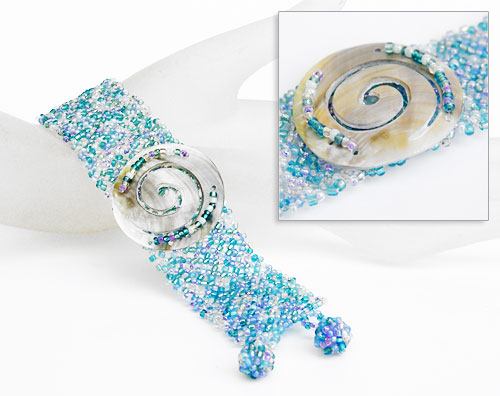 BRACCIALI PERLINE PEPESALE SPIRALE TONDA - Image 9