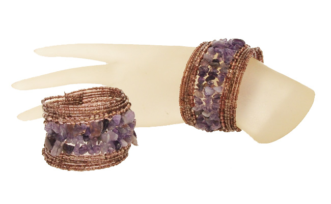 BRACCIALI RIGIDI PERLINE E PIETRE - Image 7