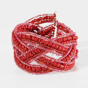 BRACCIALI RIGIDI PERLINE DOPPIA TRECCIA BIG - Image 12