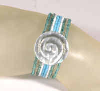 BRACCIALI RIGIDI SMALL CON MADREPERLA INTARSIATA