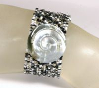 BRACCIALI RIGIDI CON MADREPERLA INTARSIATA