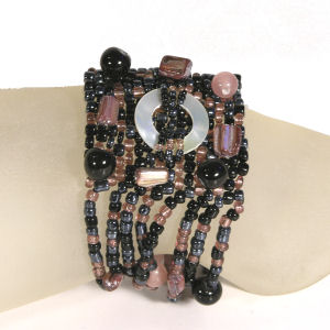 BRACCIALI ONDA CON CIONDOLO MADREPERLA - Image 33