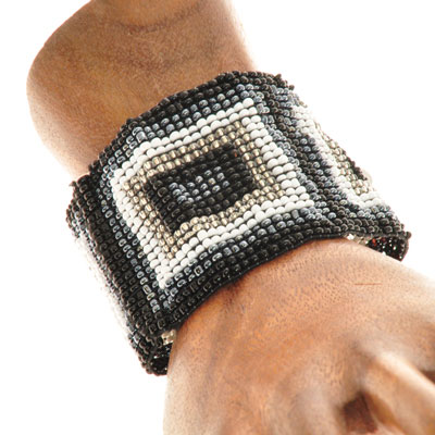 BRACCIALI ELASTICI MICROPERLINE DISEGNI ETNICI - Image 20