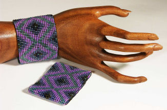 BRACCIALI ELASTICI MICROPERLINE DISEGNI ETNICI - Image 20