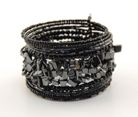 BRACCIALI RIGIDI PERLINE E PIETRE