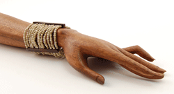 BRACCIALE ONDA 15 FILI CON LEGNO