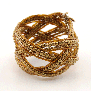 BRACCIALI RIGIDI PERLINE DOPPIA TRECCIA BIG - Image 16