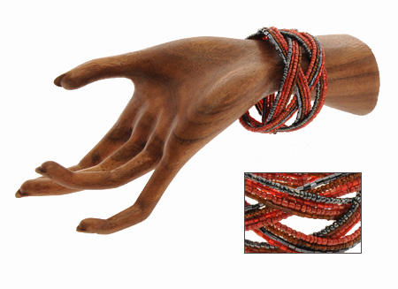 BRACCIALI RIGIDI DOPPIA TRECCIA STRIPE 4 FILI - Image 9