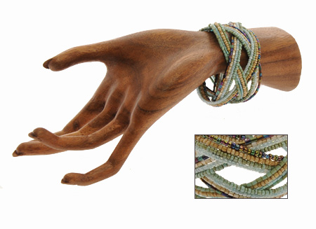 BRACCIALI RIGIDI DOPPIA TRECCIA STRIPE 4 FILI - Image 10