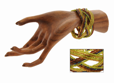 BRACCIALI RIGIDI DOPPIA TRECCIA STRIPE 4 FILI - Image 12