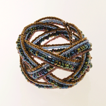 BRACCIALI RIGIDI PERLINE DOPPIA TRECCIA BIG - Image 19