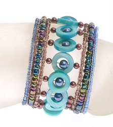 BRACCIALI RIGIDI KAKU TANGGA COIN BOLONG STYLE