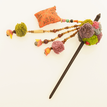 FERMACAPELLI SPILLONE POM POM - Image 3